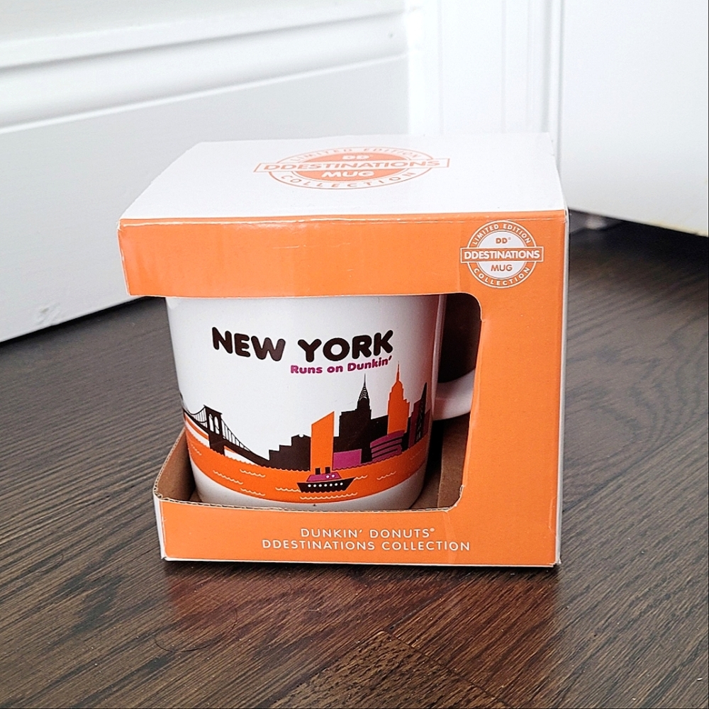 2012 DD Lmtd Edition DDestinations Mug Collection NYC Classic Gift Travel Work